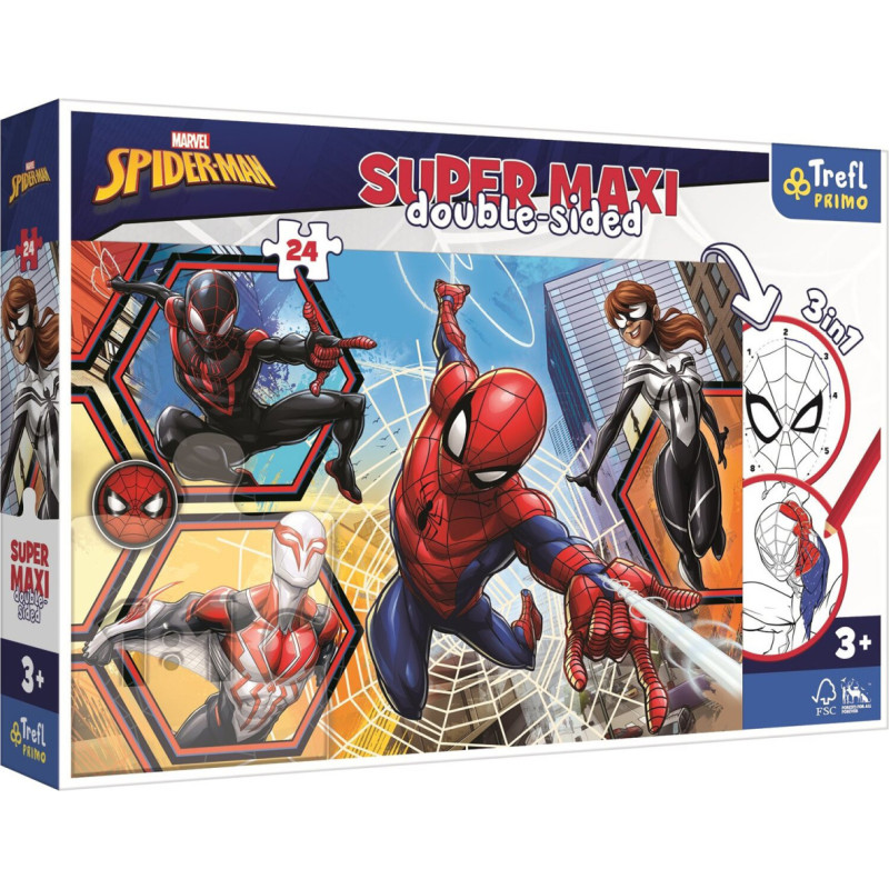 SPIDERMAN WYRUSZA DO AKCJI 24 SUPER MAXI