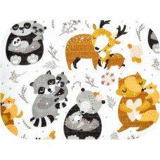 Ega Kids Harsovaippa 70x80cm FOREST ANIMALS, 23710