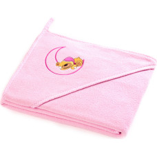 Sensillo Bear soft bath towel – pink