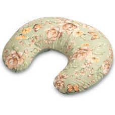 Sensillo PILLOW FOR FEEDING VELVET SQUARE GREEN