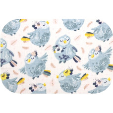 Ega Kids Diaper - 12462 - TETRA PRINT - EGA - DOVE - BLUE - size 70x80 cm