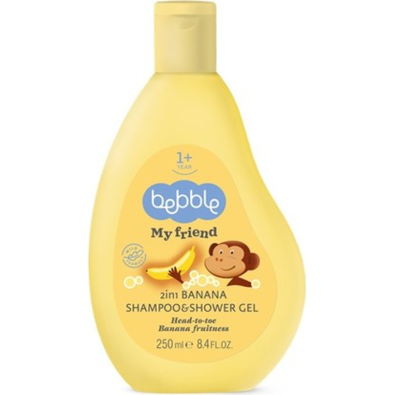 Bebble 6790 BANANA SHAMPOO 2IN1 250ML ML BEBBLE 3016-01-007