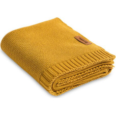 Sensillo Bamboo and cotton blanket – mustard