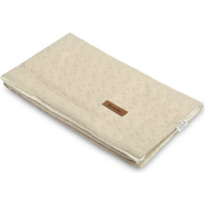 Sensillo EMBROIDERED BLANKET 80X100 LINEN PLUSH