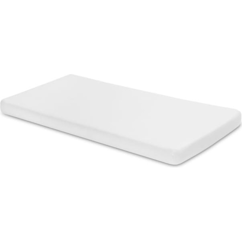 Sensillo Deluxe jerseylakana – valkoinen, 120×60 cm