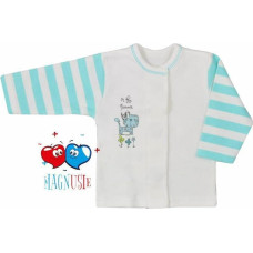 Koala Baby Top on magnetic snaps - SAFARI - MINT