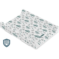 Sensillo Stiffened Changing Pad WITH SAFETY SYSTEM - EUCALYPTUS PLATINUM