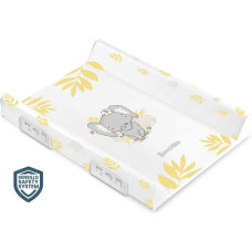 Sensillo Stiffened Changing Pad WITH SAFETY SYSTEM - SAFARI ELEPHANT 70 cm