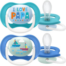 Philips Avent SCF080/03 PACIFIER ULTRA AIR 6-18 BOY