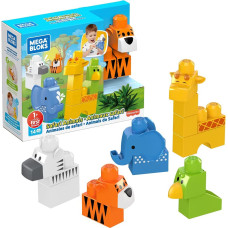 FISHER PRICE MEGABLOKS ZWIERZĘTA SAFARI