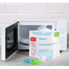 BabyOno 1038 mikroaaltouunin sterilointipussit – 5 kpl