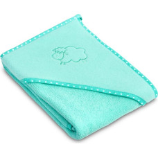 Sensillo Lamb soft bath towel – turquoise