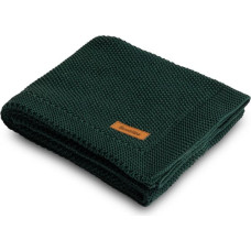 Sensillo Knitted Blanket – dark green