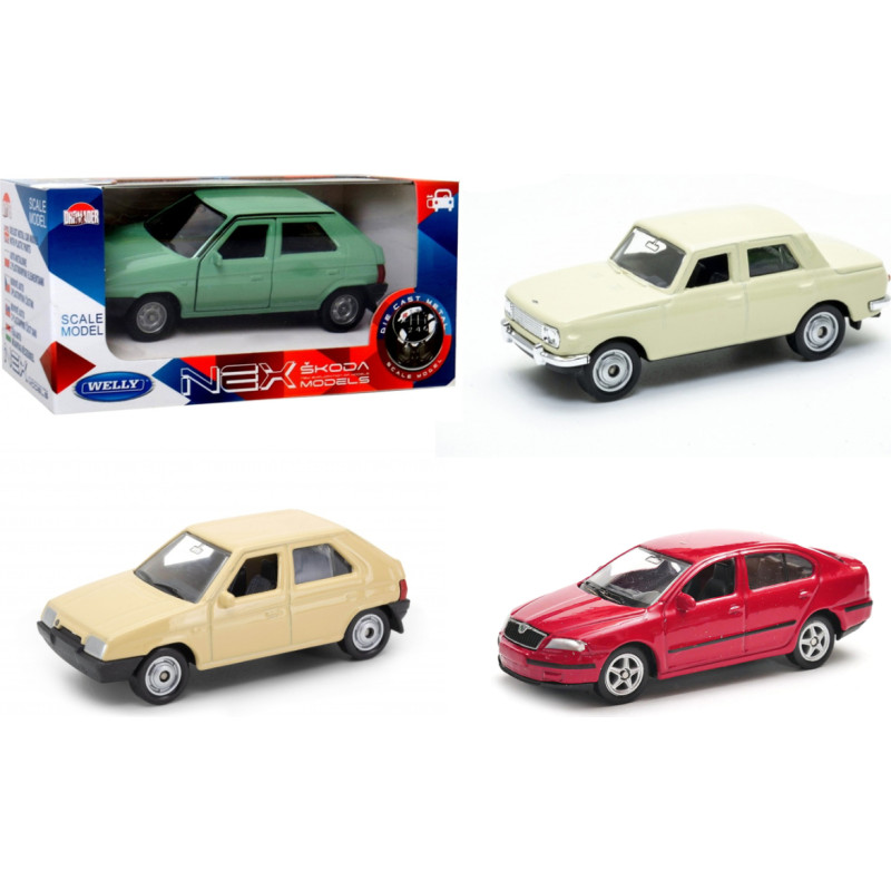 AUTO SKODA MIX WZORÓW 1:60