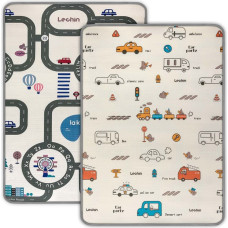 Milly Mally Playground mat two-sided - 4686 - KINDER- CITY - size: 120x178 cm