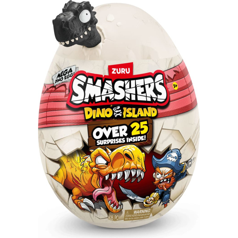 Smashers Rotaļu komplekts Dinozauru salas Episkā ola