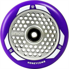 Union Ratas tõukerattale UNION Honeycomb Pro Scooter Wheel 110mm, lilla/hõbe