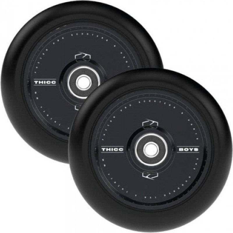 Fuzion Ratas tõukerattale FUZION Thiccboys Wheels 30 x 110mm Black  (paar)