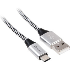 Tracer 46265 USB 2.0 Type C A Male 1m Black Silver