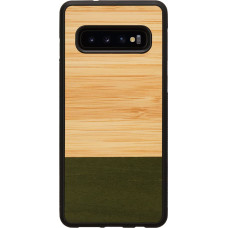 Man&Wood SmartPhone case Galaxy S10 bamboo forest black