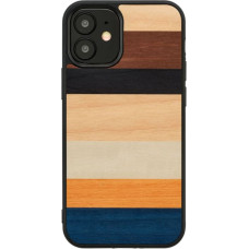 Man&Wood case for iPhone 12 mini province black