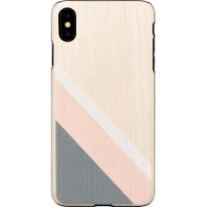 Man&Wood SmartPhone case iPhone XS Max pink suit black