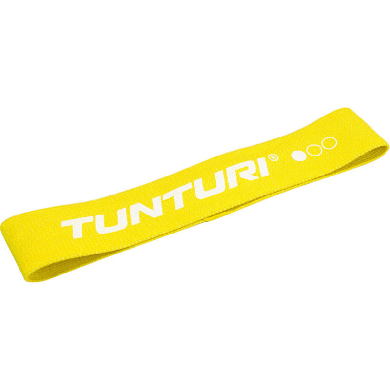 Tunturi Venituskumm TUNTURI Textile Light kollane