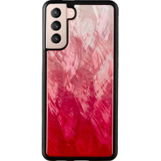 Ikins case for Samsung Galaxy S21+ pink lake black