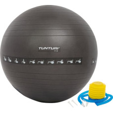 Tunturi Võimlemispall TUNTURI Gymball 65cm anti-burst, must