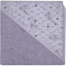 Duet Baby Bathing cover - 650 - TERRY - MINKY - size 80x80 - GREY