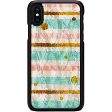 Ikins SmartPhone case iPhone XS/S pop mint black