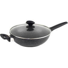 Russell Hobbs RH00488MOB 28CM MARBLE WOK - BLACK