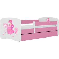 Kocot Kids babydreams pink princess on horse gulta ar atvilktni un matraci 140/70