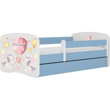 Kocot Kids Gulta babydreams blue balloon ar kasti ar matraci 180/80