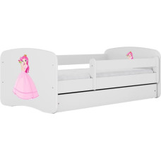 Kocot Kids Gulta babydreams white princess ar kasti ar matraci 160/80