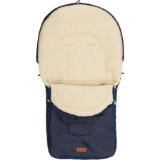 Sensillo Romper Bag for Pushchair– navy blue wool (95x40)