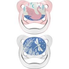 Dr.browns PV12007 PreVent Glow in the Dark BUTTERFLY SHIELD Pacifier - Stage 1, Assorted, 2-Pack