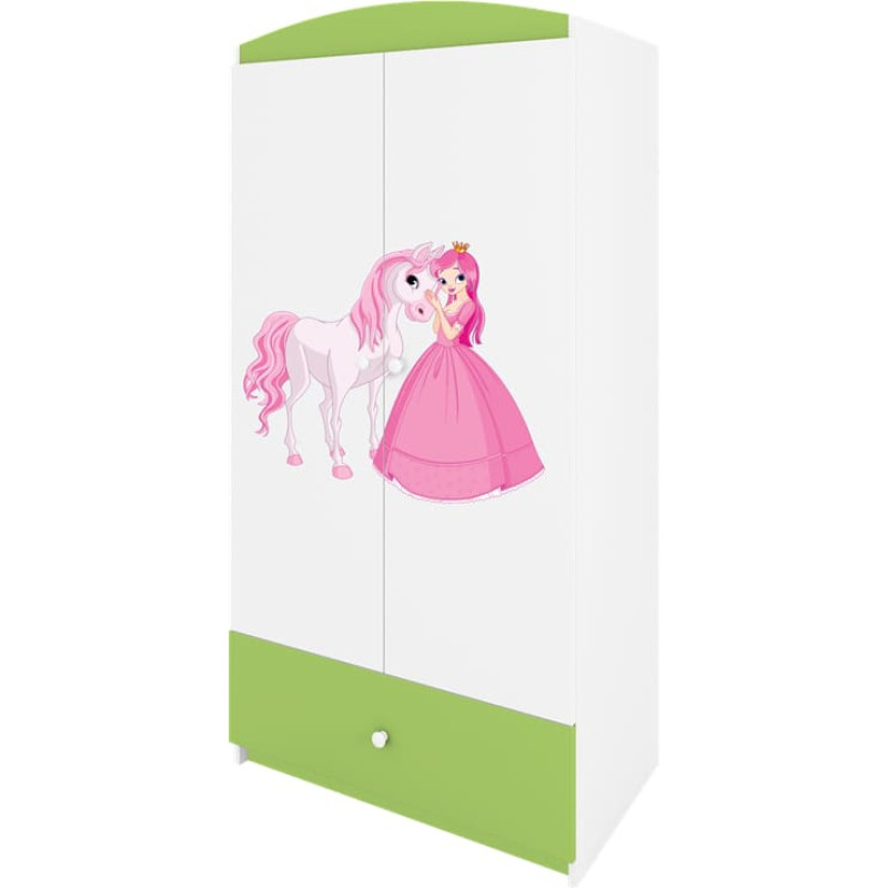 Kocot Kids Skapis babydreams green princess horse