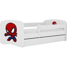 Kocot Kids Gulta babydreams white spiderman bez kastes ar matraci 180/80