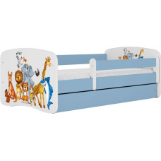 Kocot Kids Gulta babydreams blue animals bez kastes ar matraci 180/80