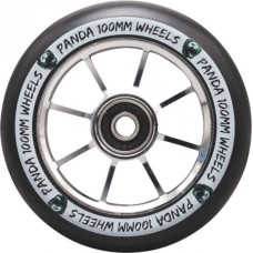 Tõukeratta ratas Panda Spoked V2 100MM Scooter Wheel Chrome