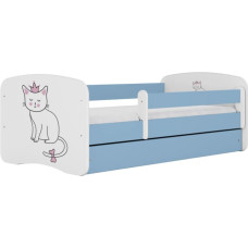 Kocot Kids Gulta babydreams blue cat ar kasti ar matraci 160/80