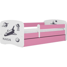 Kocot Kids Gulta babydreams pink nasa ar kasti ar matraci 180/80