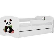 Kocot Kids Gulta babydreams white panda 2 ar kasti ar matraci 160/80