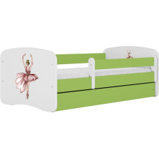 Kocot Kids Gulta babydreams green dancer ar kasti ar matraci 180/80