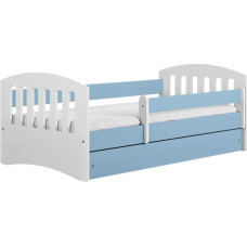 Kocot Kids classic 1 blue gulta ar atvilktni un matraci 180/80