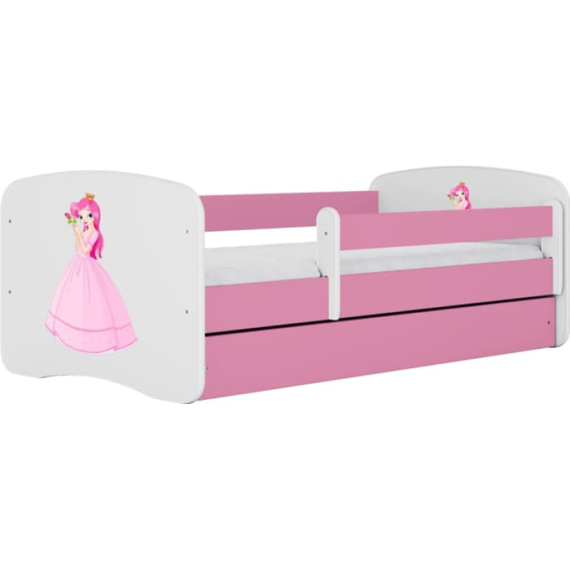 Kocot Kids Gulta babydreams pink princess bez kastes ar matraci 180/80