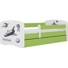 Kocot Kids Gulta babydreams green nasa bez kastes ar matraci 140/70