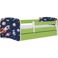 Kocot Kids Gulta babydreams green cosmos bez kastes ar matraci 140/70