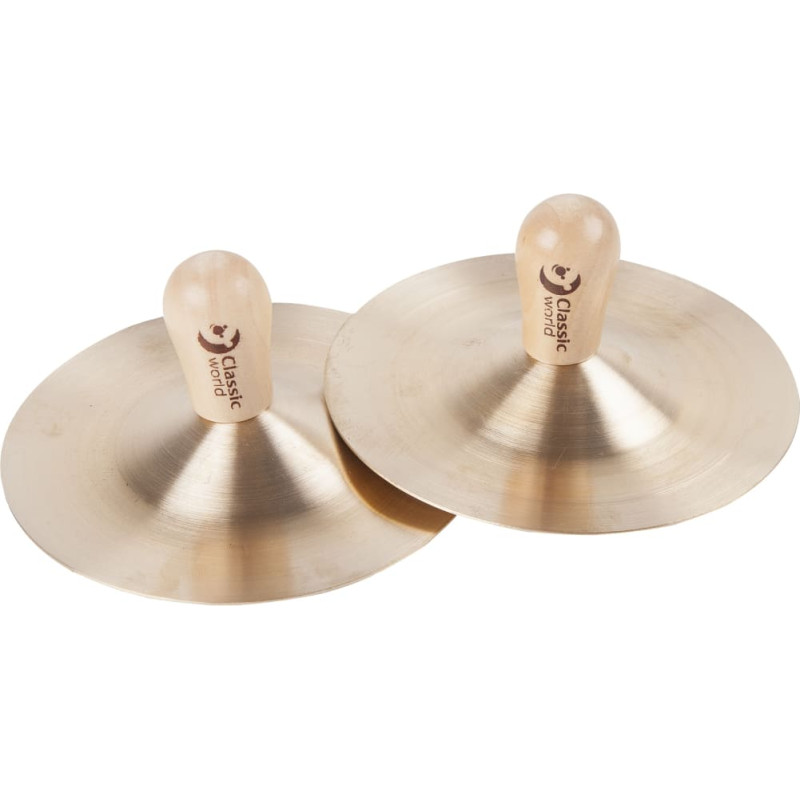 Classic World Edu – Lasten soitin: lautaset (9 cm), 2 kpl